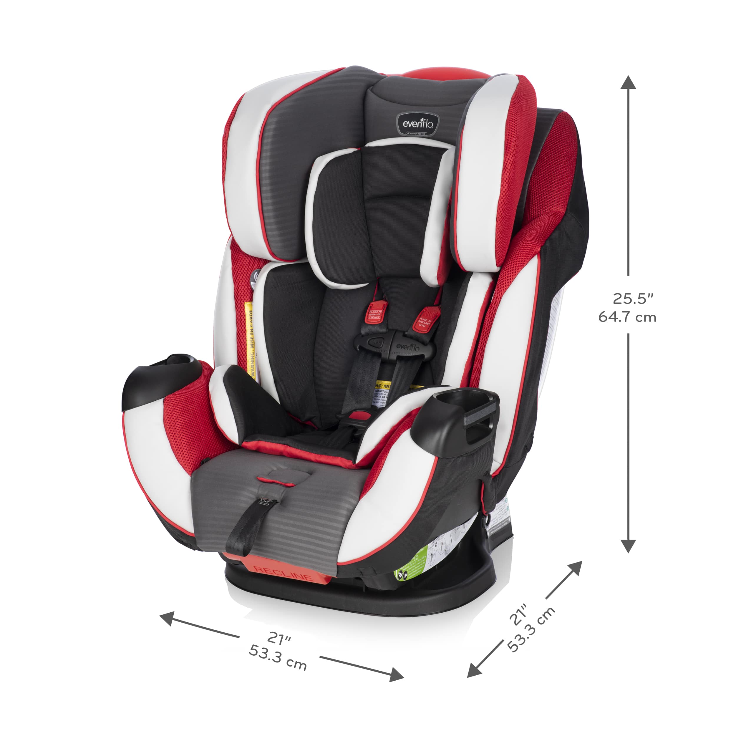 Автокрісло Evenflo Symphony DLX - Ocala  (група від 2,2 кг до 49,8 кг.)